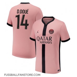 Paris Saint-Germain Desire Doue #14 Replik 3rd trikot 2024-25 Kurzarm